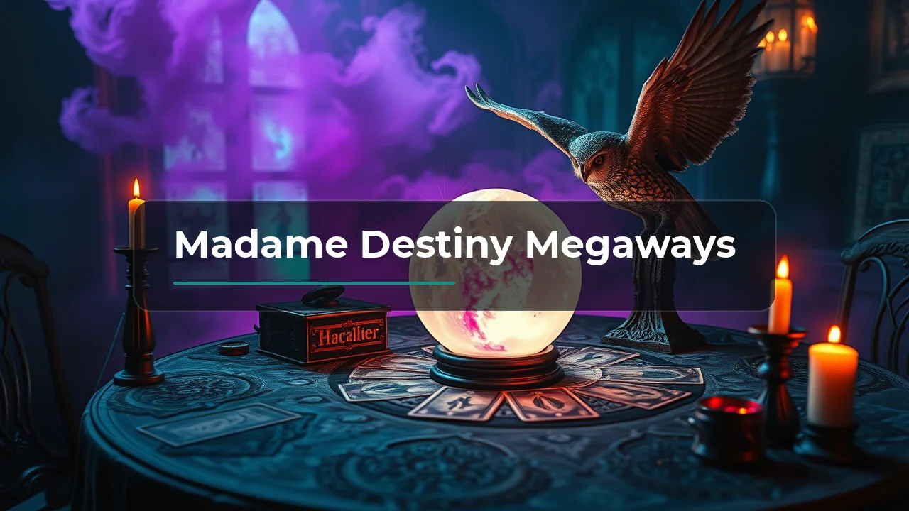 Madame Destiny Megaways key art